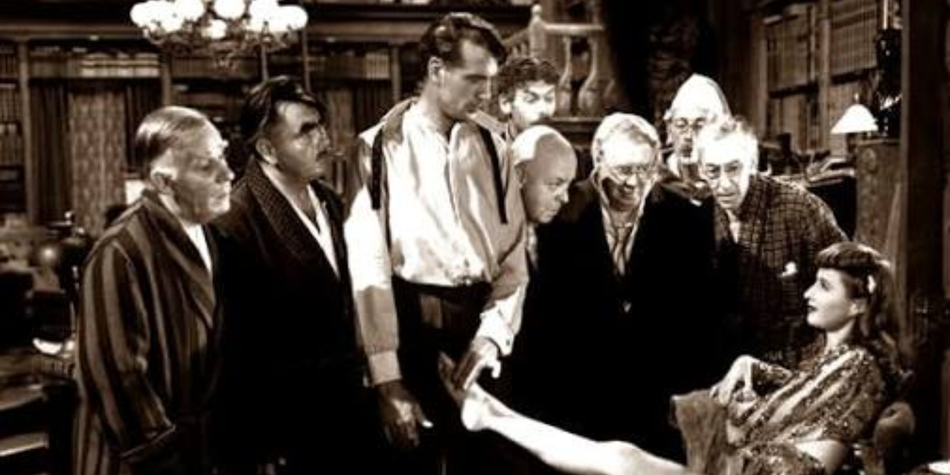Proyección de la película “Bola de fuego” (1941)